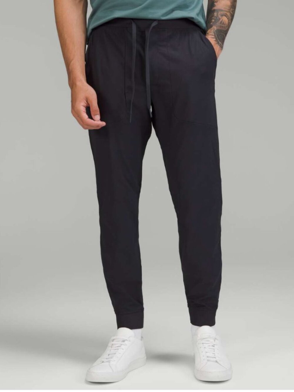 Lululemon ABC Jogger Pant *Warpstreme Obsidian Dark Charcoal Gray Men's Large